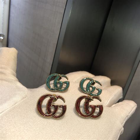 gucci men's earrings replica|knock off gucci earrings.